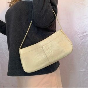 ALFANI reptile skin print y2k aesthetic purse